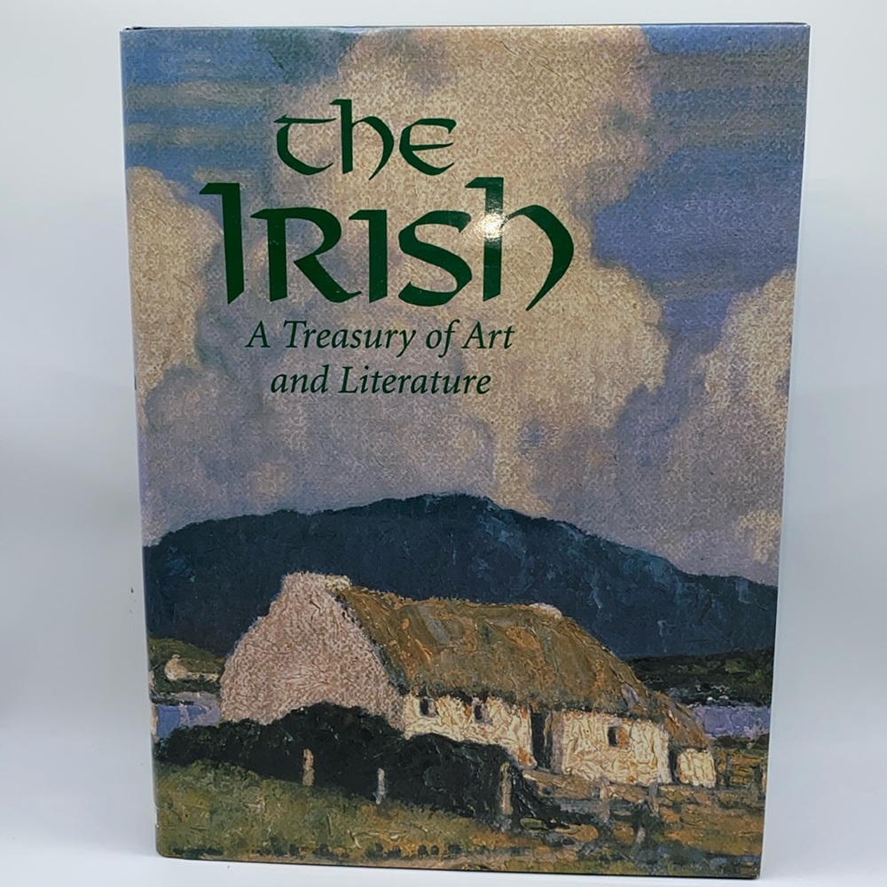 The Irish: A Treasury of Art and Literature Hardcover Book Leslie Conron Carola